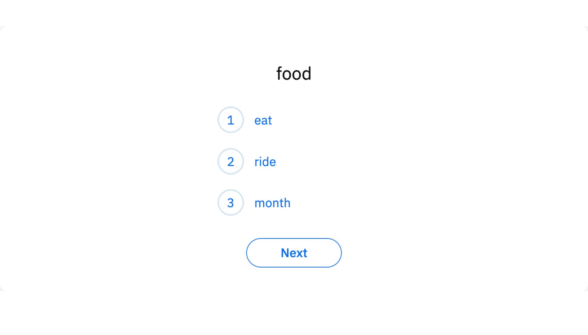 Topical association items ask students to identify words that are connected to the same topic.